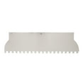 thumbnail image 2 of Square Notched Tile Trowel Stainless Steel Square Notch Trowel 2/5 X 2/5 Inch for Large Format Tiles and Flooring Installation, 2 of 7