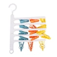 thumbnail image 3 of CATIEBYE clothes drying rack windproof clip Rotatable PP Minimalist Design Dormitory Use 1Pcs, 3 of 6