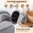 thumbnail image 5 of AMTPM Seat Cushion, Double Layer Gel Memory Foam Chair Cushion, Orthopedic Seat Cushion for Pressure Relief, Washable Cover for Office Chair, Recliner, Car, 5 of 8