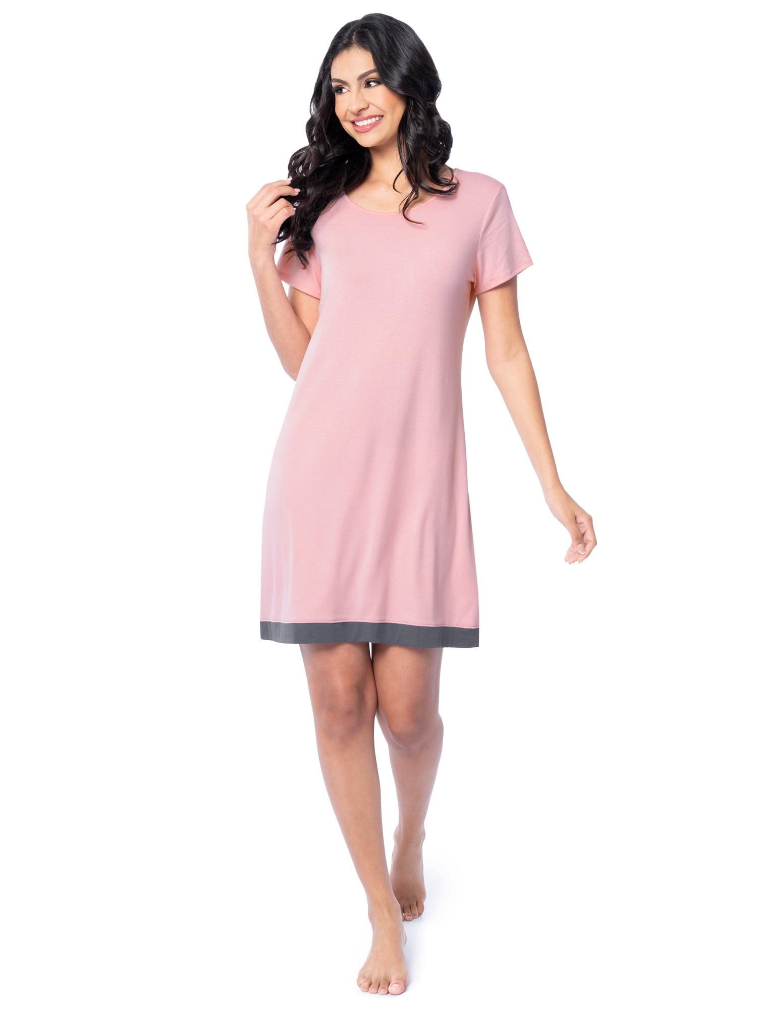 Fruit of the Loom Women's Soft and Breathable Pajama Sleepshirt, Sizes S-5X