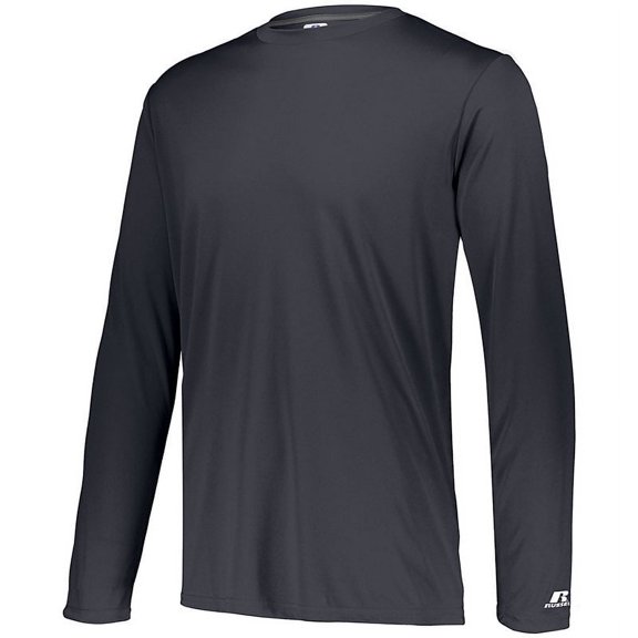 "Dri-Power Core Performance Long Sleeve Tee, LARGE"