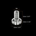 thumbnail image 2 of Unique Bargains M6x12mm Plastic Phillips Bolts PC Pan Head Machine Screws Transparent 50 Pack, 2 of 5