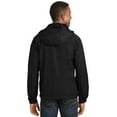 thumbnail image 2 of Sport-Tek ® Hooded Raglan Jacket. JST73, 2 of 5