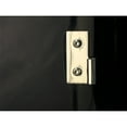 thumbnail image 2 of Rugged Ridge Door Hinge 11202.03 Half Door Hinge; Powder Coated; Black; Steel, 2 of 5