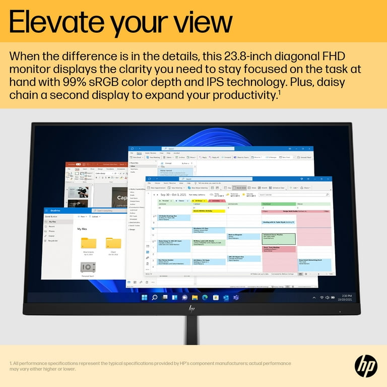 HP E24u G5 FHD USB-C Monitor 23.8