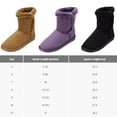 thumbnail image 4 of Alpine Swiss Mindy Women’s Winter Boots | Short Faux Shearling Boot | Warm Comfortable Micro Suede | Anti-Slip Sole | Stylish Fall & Winter Footwear, 4 of 8