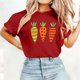 thumbnail image 3 of Camisetas de Manga Larga de las Mujeres con Estampado de Pascua, Cuello Redondo Suelto Casual Top para el Uso Diario de Primavera, 3 of 5