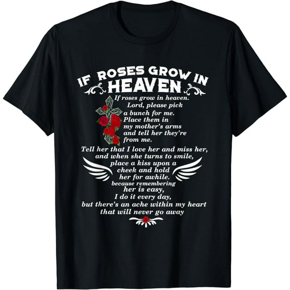Mom in Heaven Memory Of My Mother T-Shirt
