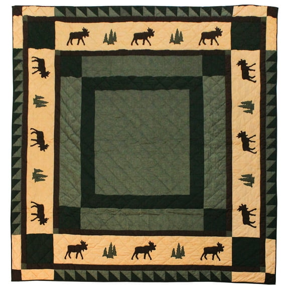 Patch Magic Quilts - Cedar Trail Super Queen Quilt 92"W x 96"L