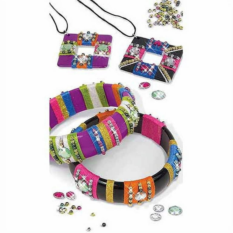 OCARDI 7500+Pcs Bracelet Making Kit for Teen Girls,28 Colors Clay