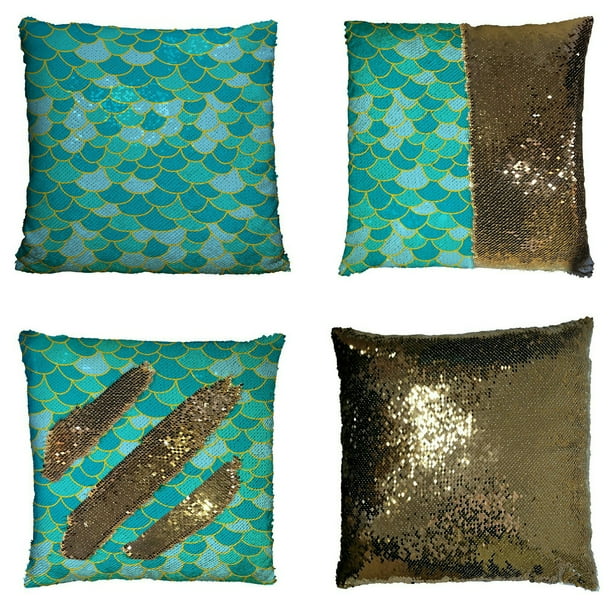 Eczjnt Fish Scale Pillow Case Home Decor Cushion Cover 20x30 Inch Walmart Com Walmart Com