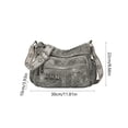 thumbnail image 3 of Feledorashia Handbag, Crossbody Bag, Vintage Style Soft Leather Large Capacity Shoulder Bag, Stylish Elegant Design Durable Material, 3 of 7