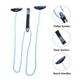 thumbnail image 3 of Home Use Pulley Over The Exercise Band Door Exerciser Useful Upper Limb for Office Blue, 3 of 8