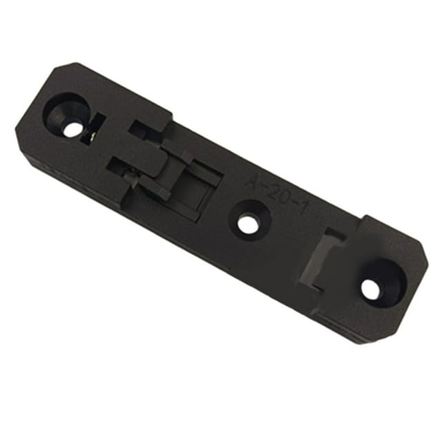 Bgsha Din35 Guide Rail Buckle Fixed Installation Bracket Plastic C45 Guide Rail Buckle