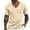 Beige, variant on European Solid Color Men Casual Versatile Business Foreign Trade Sports Comfortable V Neck Short Sleeved T Shirt Big Tall T Shirts for Men