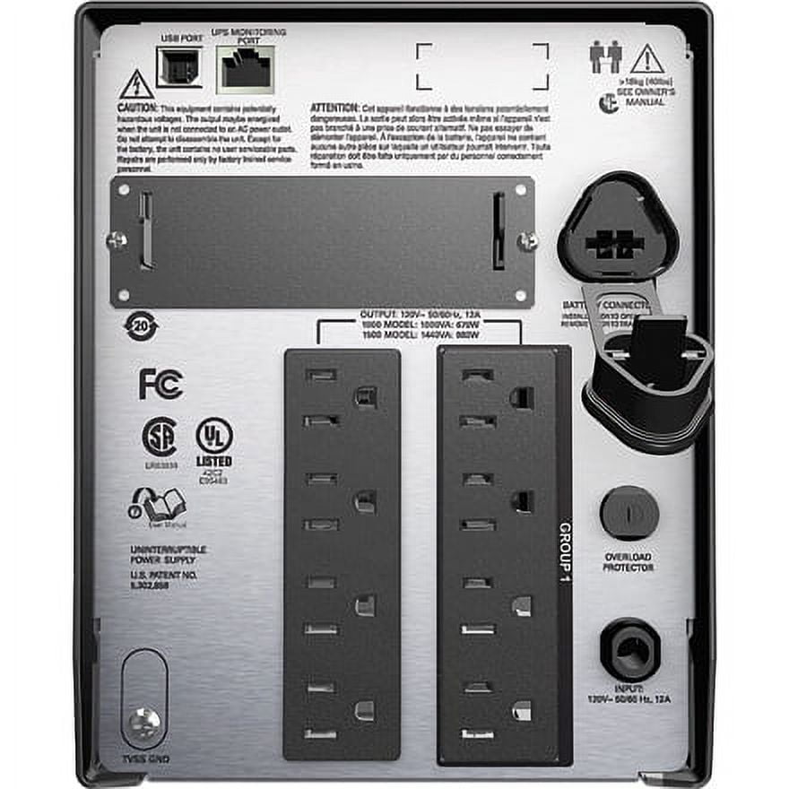 APC SMT1000C 1000VA Smart UPS with Smart Connect Remote Monitoring