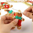 thumbnail image 3 of 12 Gingerbread Man, Gingerbread Decoration, Mini Gingerbread Ornament, Christmas Deco Pendant, Christmas Tree Hanging Decorations Pendant, 3 of 5