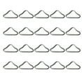 thumbnail image 1 of 22Pcs Trampoline Triangle Buckles Metal Rings for Trampoline Mesh Surface Silver Color, 1 of 9
