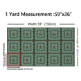 thumbnail image 3 of Homewish Texas Star Fabric by the Yard 1 Yard,Western Cowboy Home Decor Fabric by the Yard,Cyan Brown Sewing Fabric For Boys Kids,Microfiber Bedroom Decor, 3 of 6