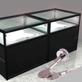 thumbnail image 3 of Cilindro de cristal del gabinete de exhibición del empuje del escaparate de la aleación del cinc de la cerradura, 3 of 3