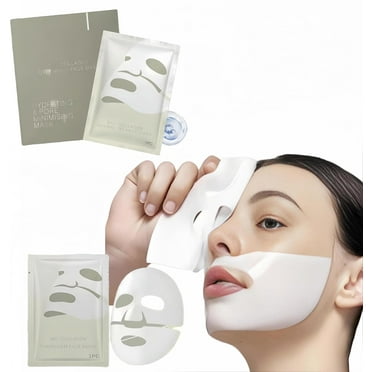 Bio-Collagen Overnight Face Mask - Korean Glass Skin Face Masks Skincare, Youth Bio Collagen Real Deep Mask, Hydrating Overnight Hydrogel Mask, Pore Minimizing, Elasticity Improvement