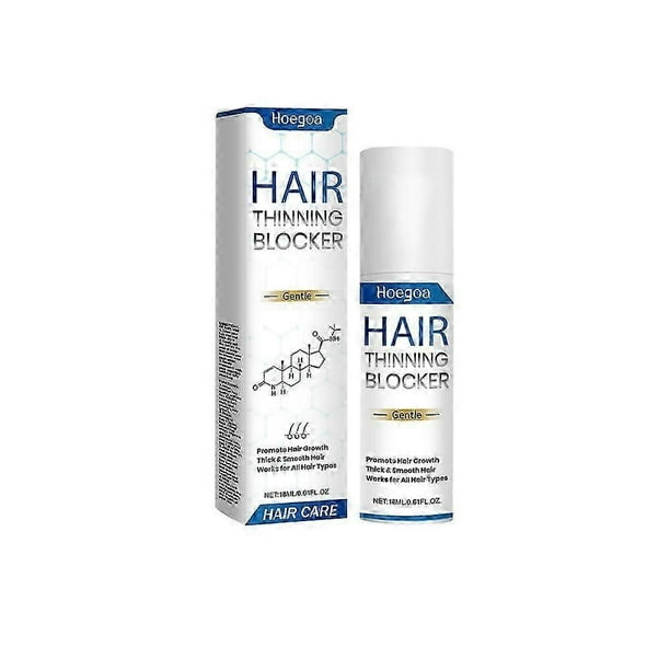 Hair Growth DHT Blocker Spray - Prevent Hair Loss, Strengthen and Volumize Hair for Men & Women, Suitable for All Hair Types