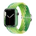 thumbnail image 1 of For Apple Apple Iwatch Watch Strap Flat for  Nylon Woven Slide Buckle Elastic Strap Universal, 1 of 6