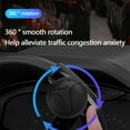 thumbnail image 6 of Xecvkr Universal Steering Wheel Knob 360° Booster Car Driving Aid ABS Anti-Slip Carbon Fiber Texture Easy Install Vehicle Maneuvering Accessory 3.35x2.17in 1 Piece, 6 of 6