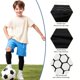 thumbnail image 3 of Espinilleras de fútbol Jomhtivl con almohadillas tipo panal, 2 pares, 3 of 6