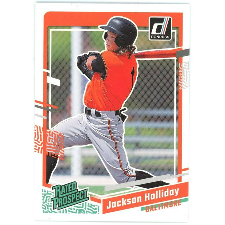MLB 2023 Panini Donruss Jackson Holliday #76 (Rated Prospect 