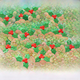 thumbnail image 1 of Parche colgante para decoración de árbol de Navidad, confeti navideño de frutas rojas y hojas verdes no tejidas para fiesta, 1 of 3