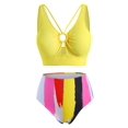 thumbnail image 1 of Tallas grandes Tankin Tankin Tankin Tankini Rosegal Leggings de talla grande, 1 of 5
