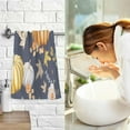 thumbnail image 7 of Nsnder Autumn Orange Pumpkins Flowers Cotton Towel Set 2PCS,Quick Drying Bath Towels,Soft and Breathable Hand Towel WashCloths for Kitchen,Bathroom,Gym,Beach Washcloths, 7 of 7
