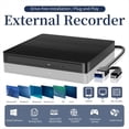 thumbnail image 3 of USB3.0 External CD DVD Reader CD/DVD Drive Burner Reader Type-C External Optical Hard Drive Disk for PC Laptop Desktop, 3 of 8