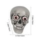 thumbnail image 3 of Halloween Simulation Skull Horror Parody Prank Glowing Sound Prop Adult Skull Ornament, 3 of 5
