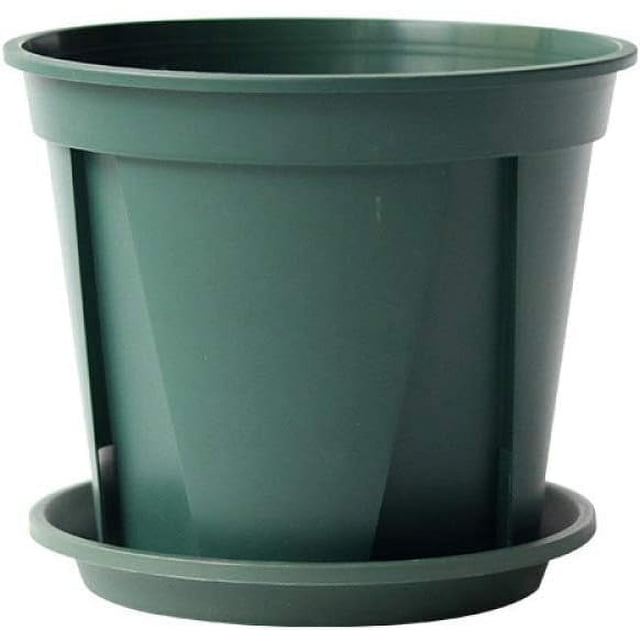 Pot de Jardin Innovant pour Contrôle des Racines, Design à Bord Festonné Robuste, Durable pour Plantes à Longues Racines, Empilable pour un Rangement Facile et un Placement Intérieur