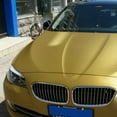 thumbnail image 3 of thinsony Car Styling Film Body Color Changing Foil Wrap Decorative Sticker Film Matt Brushed, Golden, 3 of 7
