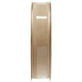 thumbnail image 4 of (3 pack) Offray Ribbon, Oatmeal Brown 5/8 inch Woven Ribbon, 12 feet, 4 of 12