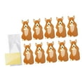 thumbnail image 2 of Tachiuwa 4x10x Biscuit Packaging Bag Self Sealing Cookie Bags for Nuts Treats Cookies, 2 of 10