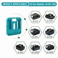 thumbnail image 5 of 1PCS Battery Holder for Makita 18V Li-ion Battery Storage Mounts Dock Holder Fit for Makita BL1860 BL1850 BL1840 BL1830, 5 of 7