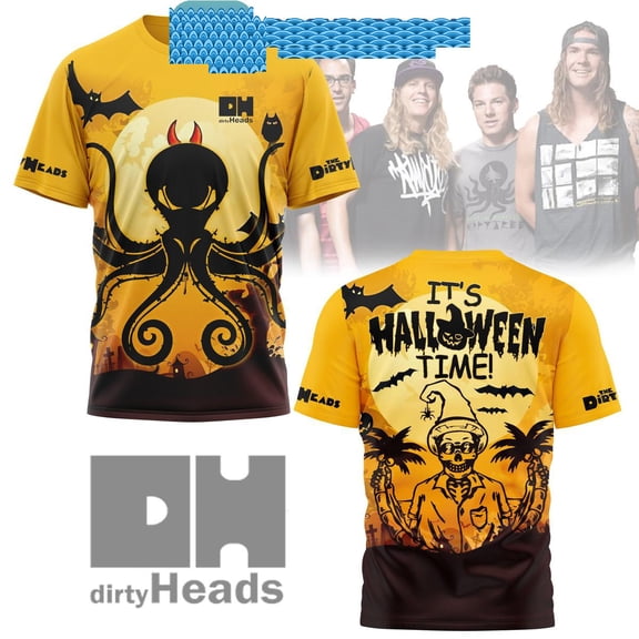 The Dirty Heads Its Halloween Time Hoodie T Shirt