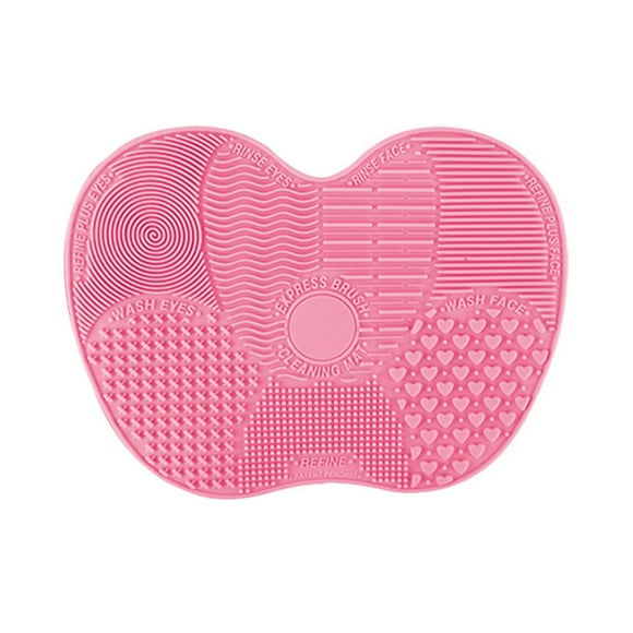 Minnieouse Cepillo de maquillaje TureClos, almohadilla exfoliante, alfombrilla de limpieza cosmética plegable, almohadilla de de cepillo de silicona Pinceles de maquillaje y herramientas No.01 Minnieouse CE000001-01