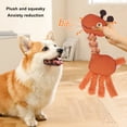 thumbnail image 4 of Pet Chewing Toy, Durable High Density Rope Combined Puppy Chew Toys Bite  Interactive Squeaky Pet Biting Toy Anxiety Reduction Pet Toy For Dogs Release Excess, 4 of 8