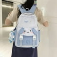 thumbnail image 2 of Mochila diseño de dibujos animados lindo de contraste de colores Cinnamoroll, 2 of 2