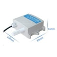thumbnail image 4 of Taidacent Wall Amounted Industrial RS485 Modbus 4-20mA 0-5V/10V Weather Altimeter Barometer Sensor Atmospheric Barometric Air Pressure Sensor Transmitter (0-10V Output), 4 of 4
