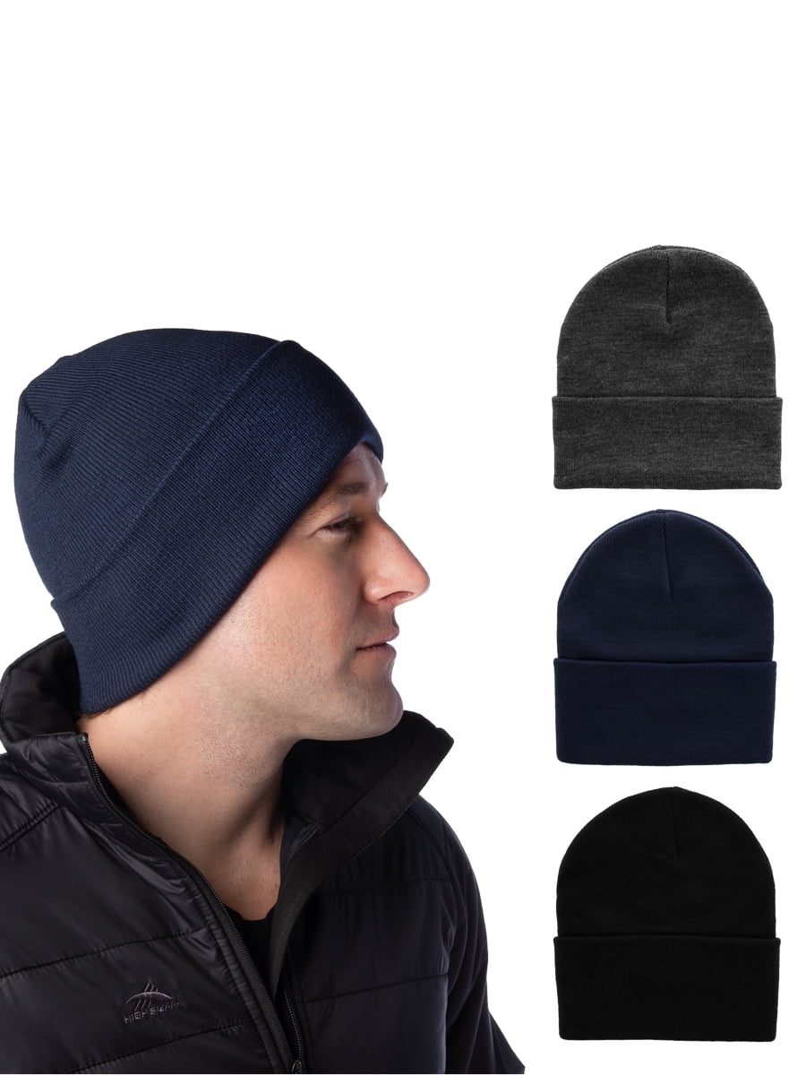 gray winter hat