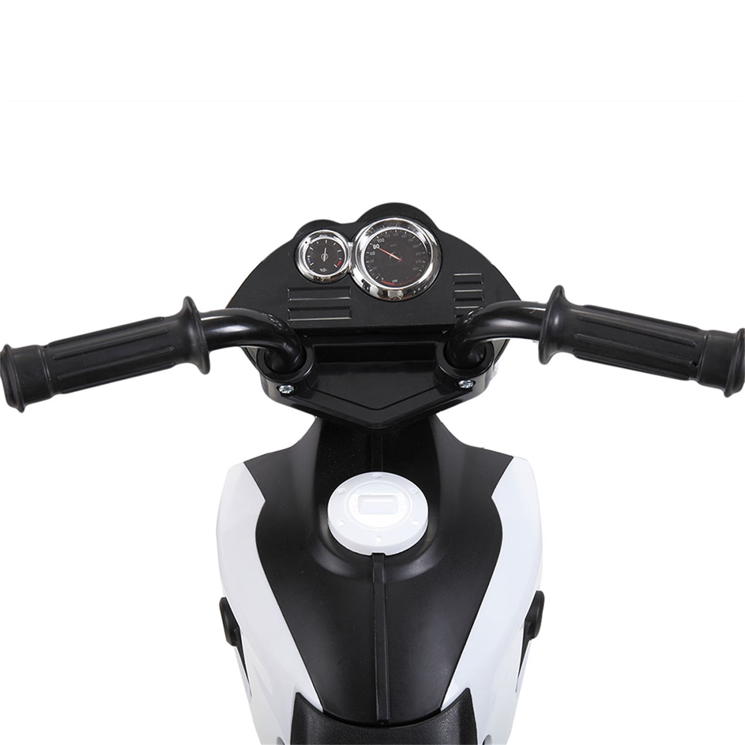 Lowestbest White 6 V Motorcycle Powered Ride-On Lowestbest White 6 V Motorcycle Powered Ride-On