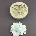 thumbnail image 6 of ACDANC 3D Flower Silicone Molds Fondant Craft Cake Candy Chocolate Baking Tool Mould, 6 of 7