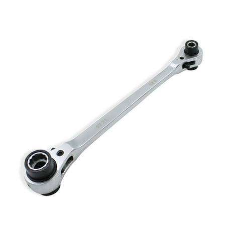 

Toma 8 in 1 Wrench Ratchet Wrenches Multifunctional Two-way Full-polished Box Spanner CRV-Steel Portable for Automobile Maintenance