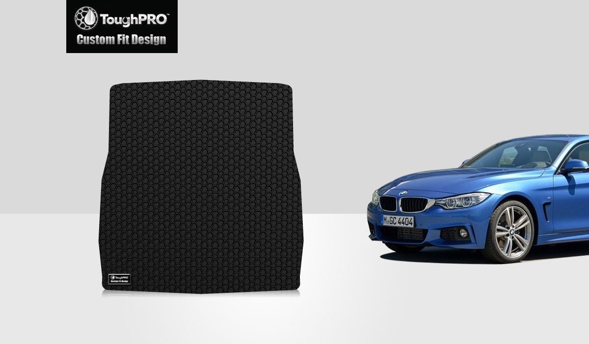 ToughPRO Floor Mat Accessories Trunk Mat Compatible with 2020 BMW 430i